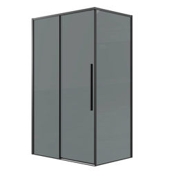 Душевой уголок Grossman Galaxy 120.K33.01.1170.21.10 110x70x195 черный/тонированное стекло