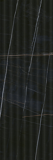 Настенная плитка Kerama Marazzi Греппи черный структура 40x120 см ректификат 14035R