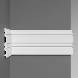 Декоративная 3D панель Decomaster Дюропрофиль D318 под покраску