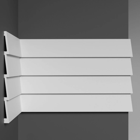 Декоративная 3D панель Decomaster Дюропрофиль D321 под покраску