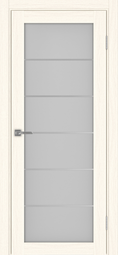Межкомнатная дверь OPorte Турин 501АСС.2 Молдинг SC Ясень светлый