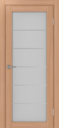 Межкомнатная дверь OPorte Турин 501АСС.2 Молдинг SC Ясень темный