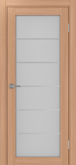 Межкомнатная дверь OPorte Турин 501АСС.2 Молдинг SC Ясень темный