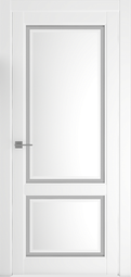 Межкомнатная дверь Albero Афина 2 белая стекло мателюкс