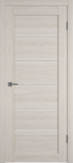 Межкомнатная дверь VFD Atum Pro 28 Scansom Oak стекло сатин white cloud