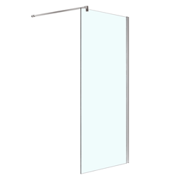 Душевая перегородка Azario Chicago Walk-in 140x195 см профиль серебро AZ-NAR6310