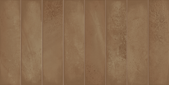 Настенная плитка Azori Bricks Terracota 31,5x63 см