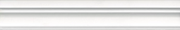 Бордюр Багет Kerama Marazzi Магнолия белый 30x5 см ректификат BLC025R