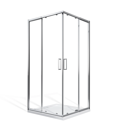 Душевой уголок Bas Spirit CR-80-C-CH 80x80x190 профиль хром