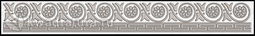 Бордюр Ceramica Classic Afina серый 5x40