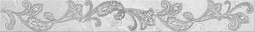Бордюр Azori Sfumato Grey Paisley 6,2x50,5 см