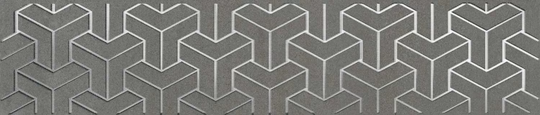 Бордюр Kerama Marazzi Ломбардиа серый темный 25х5,4 см AD\C569\6399