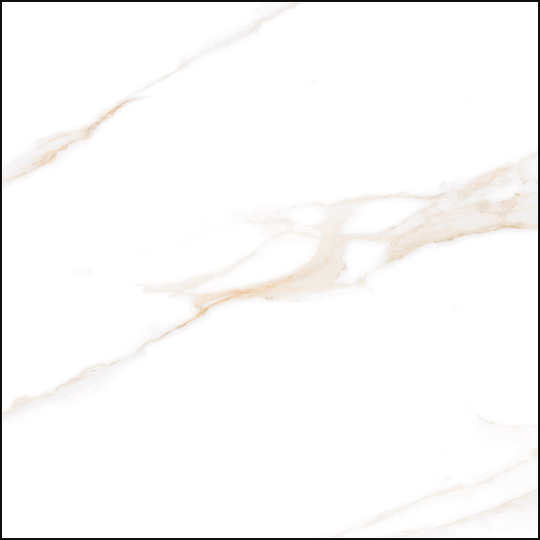Керамогранит Ceradim Calacatta Regal Gold белый 60x60 см