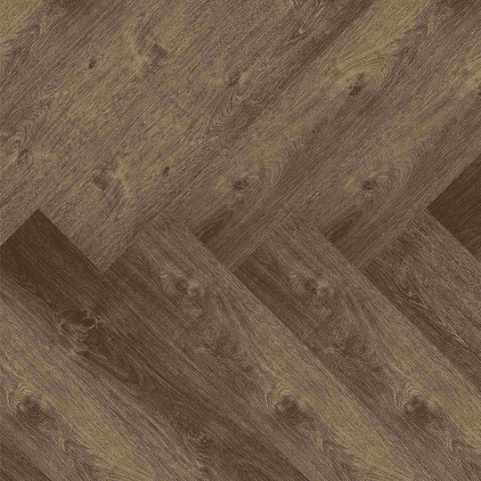 Кварц-виниловая планка Елочка DeArt Grand DG 9626