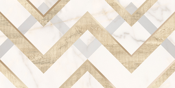 Декор Azori Apulia Oro Geometria 31,5x63 см