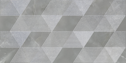 Декор Azori Opale Grey Geometria 31,5x63 см