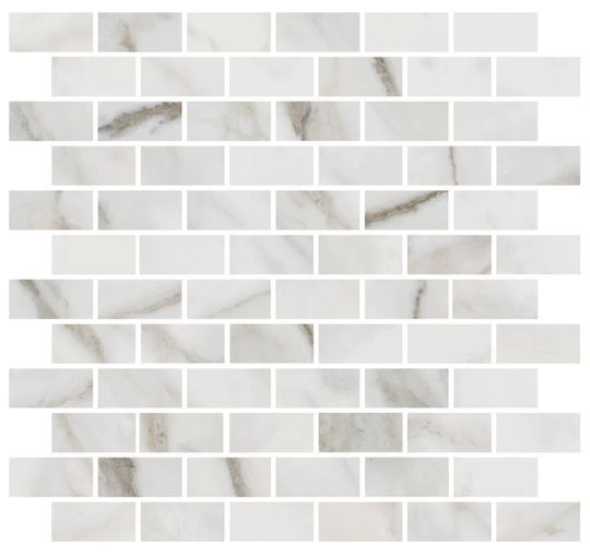 Декор Kerama Marazzi Буонарроти белый мозаичный 32х30 см MM13105T