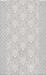 Декор Kerama Marazzi Мотиво серый светлый 25x40 см AZ\A053\6424
