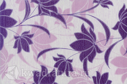 Декор Terracotta Laura Flowers сиреневый 20x30 см