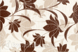 Декор Terracotta Laura Flowers шоколадный 20x30 см