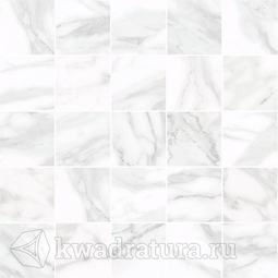 Декор Laparet Olimpus мозаичный белый 25x25