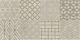 Декор Terracotta Raimond Zigzag 20x40 см