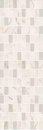 Декор Kerama Marazzi Театро бежевый светлый мозаичный 25х75 см MM12142