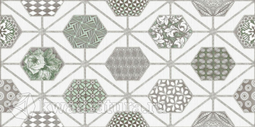 Декор Azori Devore Light Geometria 31.5х63