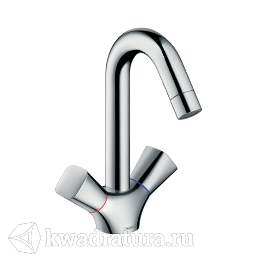 Смеситель для раковины Hansgrohe 71222000 Logis (с донным клапаном)