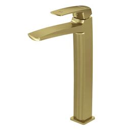 Смеситель для раковины Grossman Mercury 520.K35.10.320 золото сатин высокий