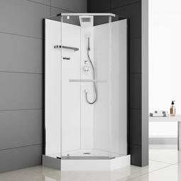 Душевая кабина Oda Н901 90x90x215-225 без крыши