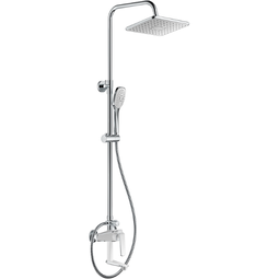 Душевая система Haiba HB24548-8 хром белый