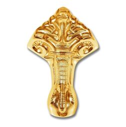 Ножки чугунные для ванны Бостон золотые (4 шт)
