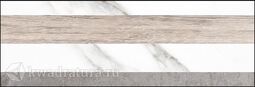 Настенная плитка Laparet Arctic серая полоски 20x60