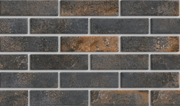 Клинкерная плитка BestPoint Ceramics Exclusive Metal Dark 24,5x6,5 см