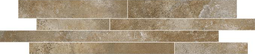 Декор Laparet Ferry мозаика коричневый 14,4x69 см