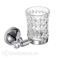 Стакан с подстаканником Fixsen SF-35006 Crystal