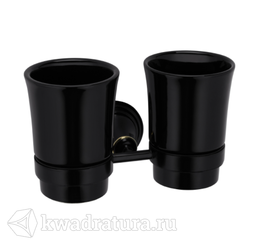Стакан с подстаканником двойной Fixsen FX-71607B Luksor
