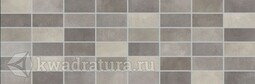 Декор мозайка Lasselsberger Фиори Гриджио темно-серая 20х60 см