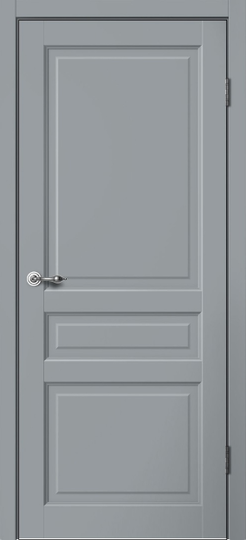 Межкомнатная дверь Flydoors Classic С03 Эмалит серый ДГ