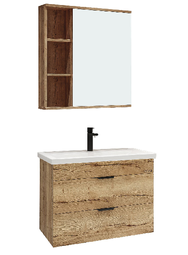 Комплект мебели для ванной Grossman Форта 70 дуб галифакс