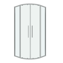 Душевой уголок Grossman Cosmo 301.K33.02.1010.10.00 100x100x195 хром/прозрачное стекло