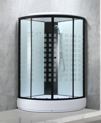 Душевая кабина Aquarius ECO-17 90x90x215 стекло с рисунком