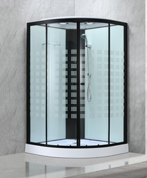 Душевая кабина Aquarius ECO-19 90x90x215 стекло с рисунком