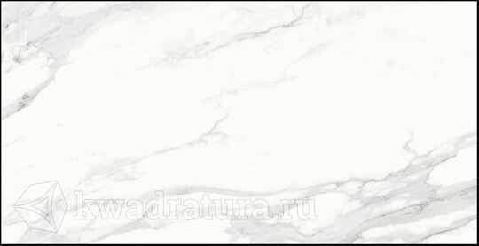 Керамогранит Laparet Calacatta Superb белый 60x120 см полированный