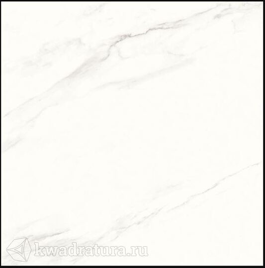Керамогранит Laparet Calacatta Superb белый 60x60 см полированный