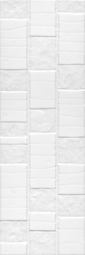 Настенная плитка Kerama Marazzi Бьянка белый матовый антик 20x60 см 60166