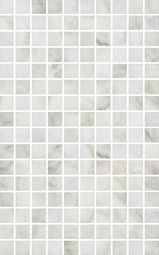 Декор Kerama Marazzi Кантата мозаичный белый 25х40 см MM6432