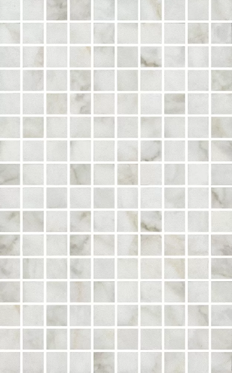 Декор Kerama Marazzi Кантата мозаичный белый 25х40 см MM6432