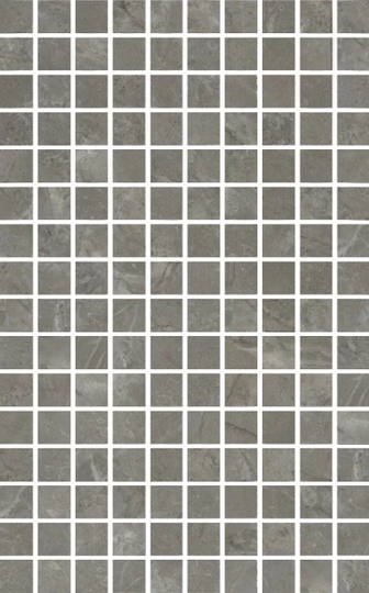 Декор Kerama Marazzi Кантата мозаичный серый 25х40 см MM6434